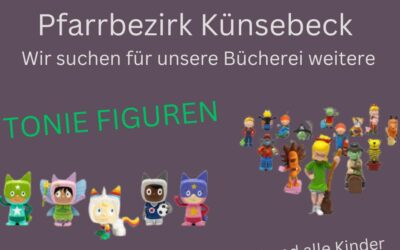 Wir suchen für unsere Bücherei Tonie Figuren