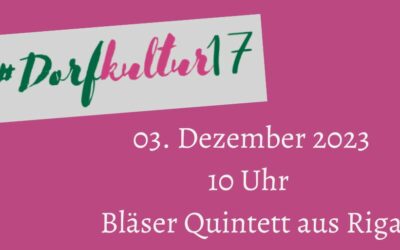 Brass Quintett am 3. Dezember um 10 Uhr im Gemeindehaus Künsebeck