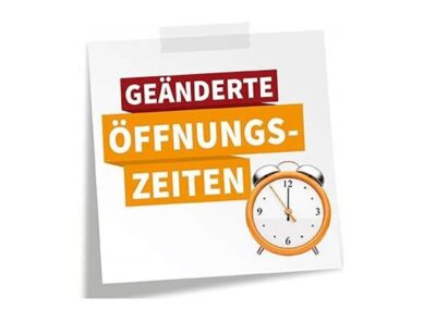 Gemeindebüro: Geänderte Öffnungszeiten