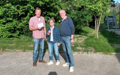 Großzügige Spende für den Förderverein Jugendarbeit