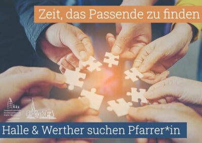 Pfarrer*in gesucht – Stellenanzeige