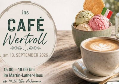 Café Wertvoll am 13.09.2026