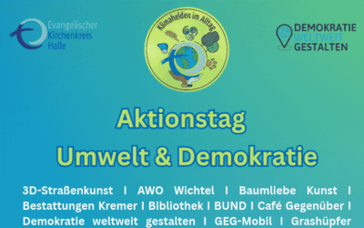 10. Oktober: Aktionstag Umwelt & Demokratie